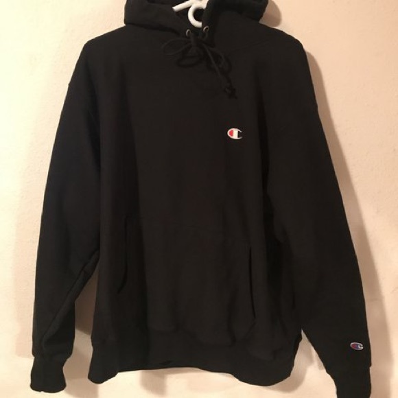Black x-small Champion reverse weave hoodie - Picture 2 of 4